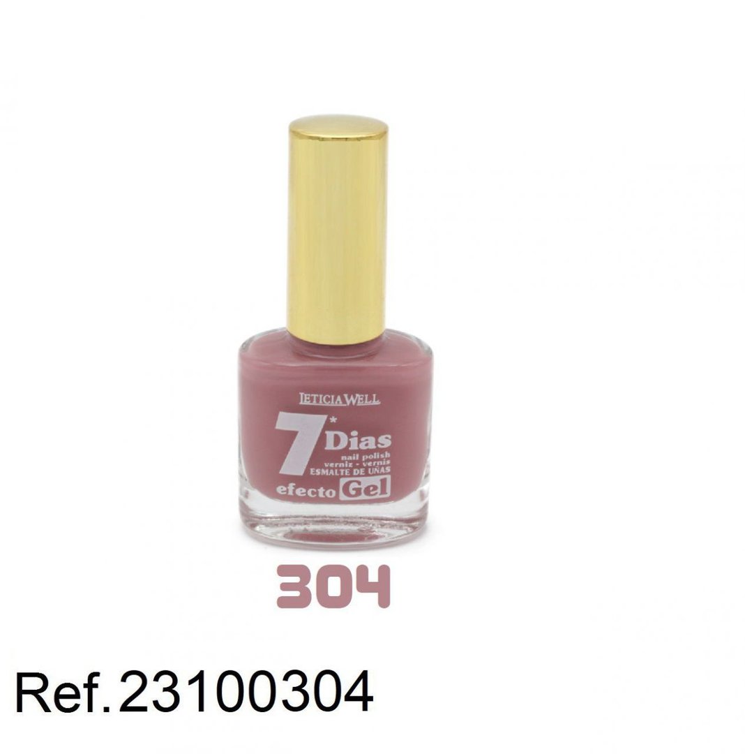 laca de uñas 7 dias efecto gel(0,60 € UNIDAD) PACK 6 LETICIA WELL