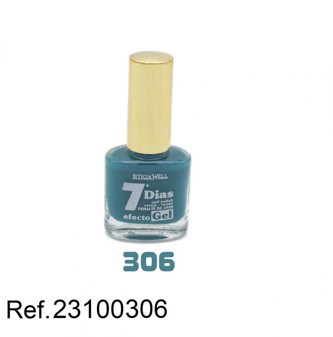 laca de uñas 7 dias efecto gel(0,60 € UNIDAD) PACK 6 LETICIA WELL