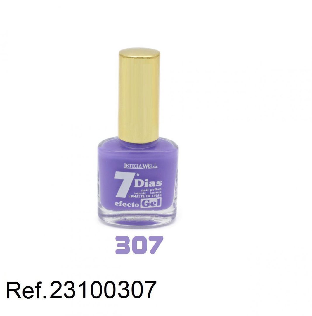 laca de uñas 7 dias efecto gel(0,60 € UNIDAD) PACK 6 LETICIA WELL