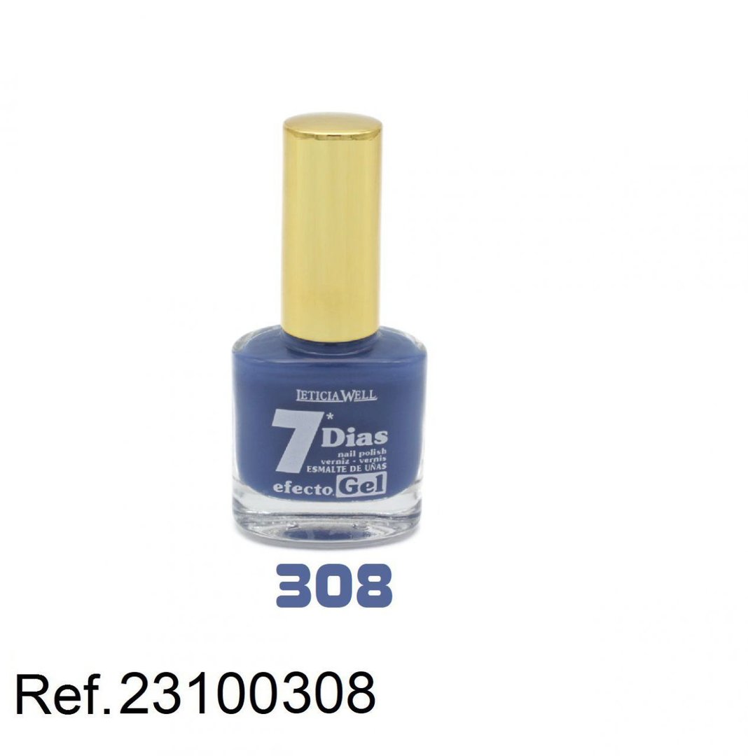 laca de uñas 7 dias efecto gel(0,60 € UNIDAD) PACK 6 LETICIA WELL
