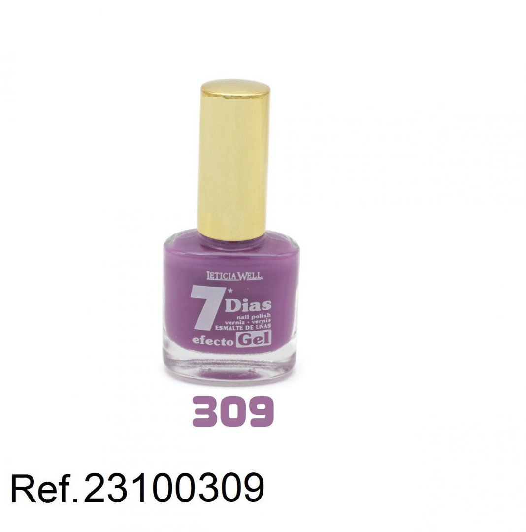 laca de uñas 7 dias efecto gel(0,60 € UNIDAD) PACK 6 LETICIA WELL