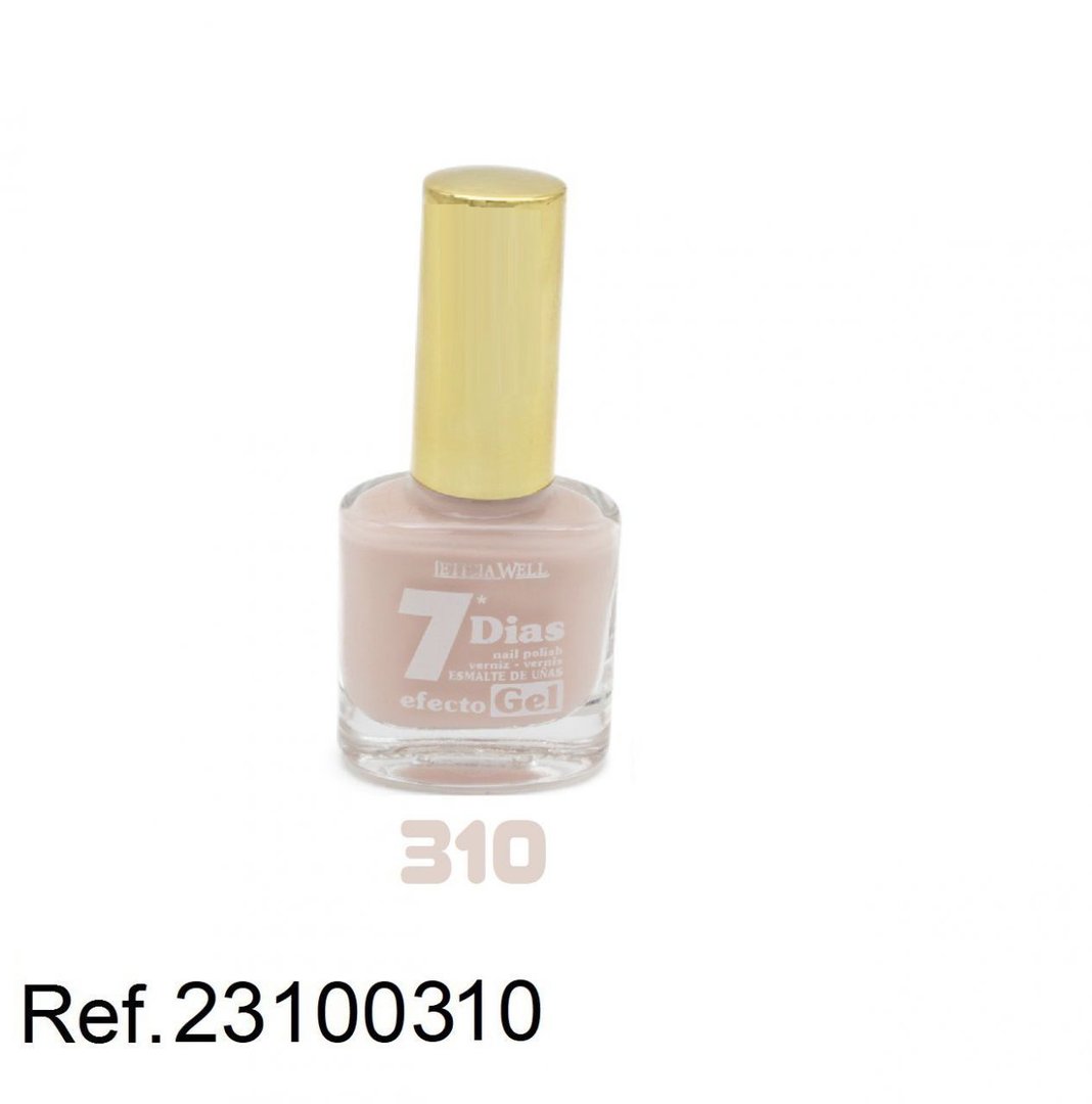 laca de uñas 7 dias efecto gel(0,60 € UNIDAD) PACK 6 LETICIA WELL