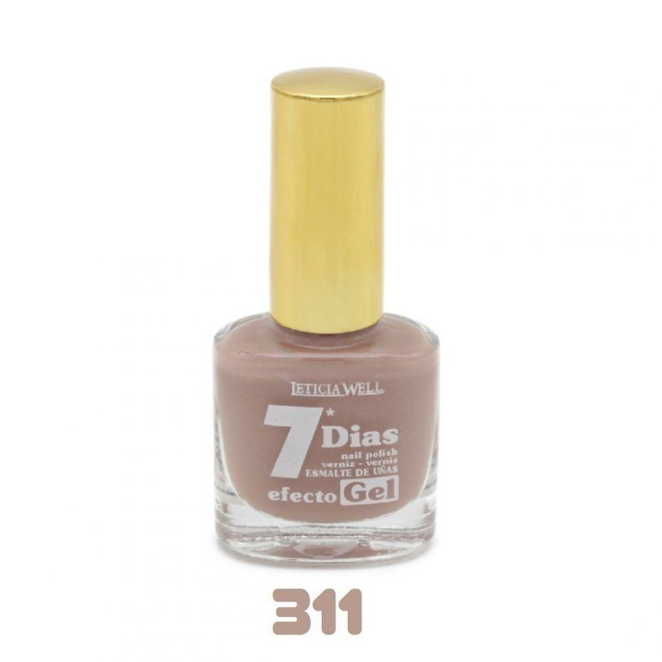 laca de uñas 7 dias efecto gel(0,60 € UNIDAD) PACK 6 LETICIA WELL