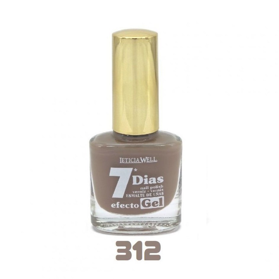 laca de uñas 7 dias efecto gel(0,60 € UNIDAD) PACK 6 LETICIA WELL