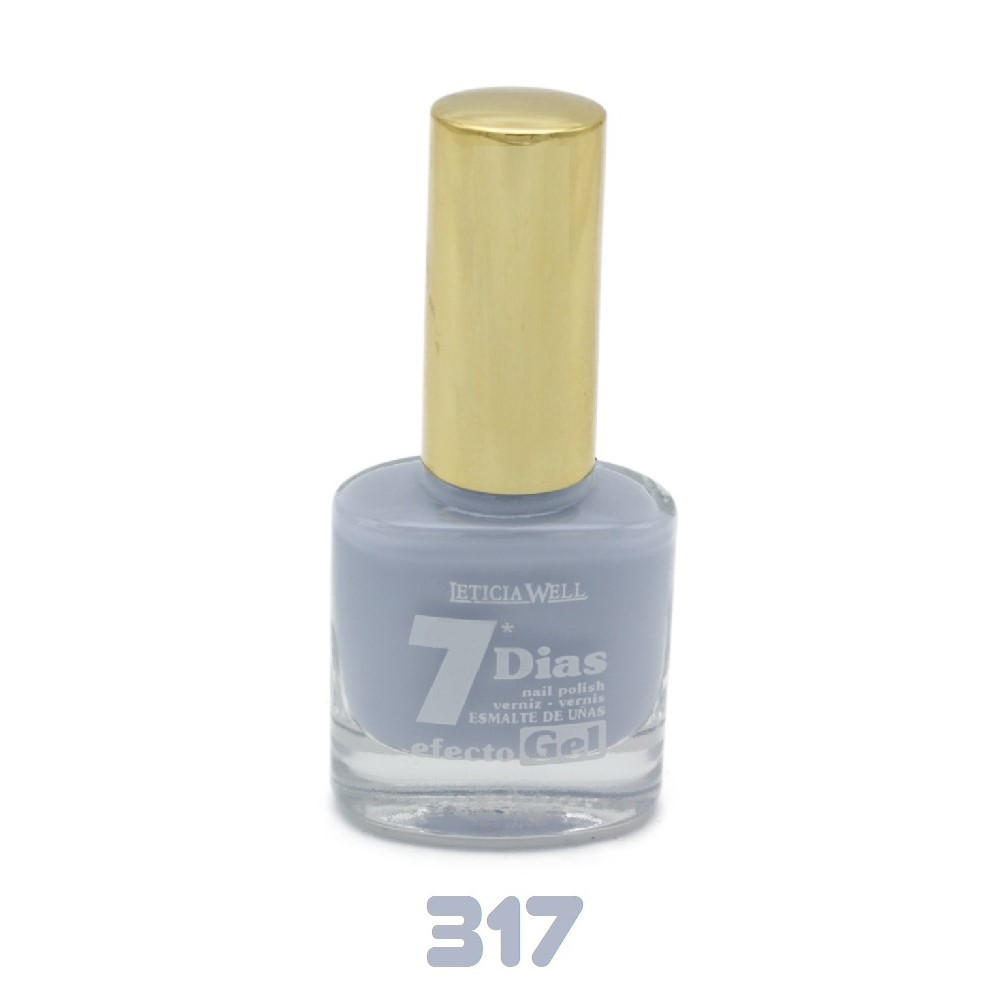 laca de uñas 7 dias efecto gel(0,60 € UNIDAD) PACK 6 LETICIA WELL