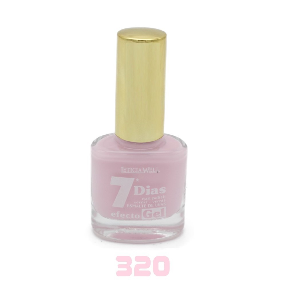 laca de uñas 7 dias efecto gel(0,60 € UNIDAD) PACK 6 LETICIA WELL