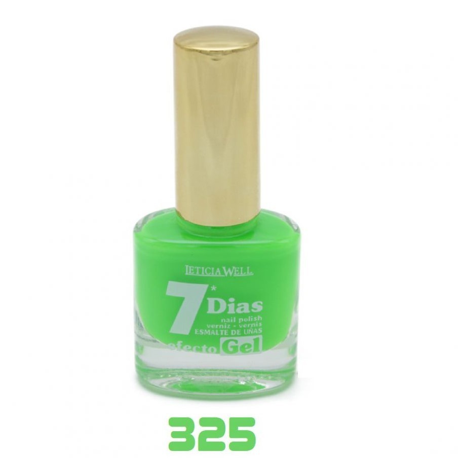 laca de uñas 7 dias efecto gel(0,60 € UNIDAD) PACK 6 LETICIA WELL