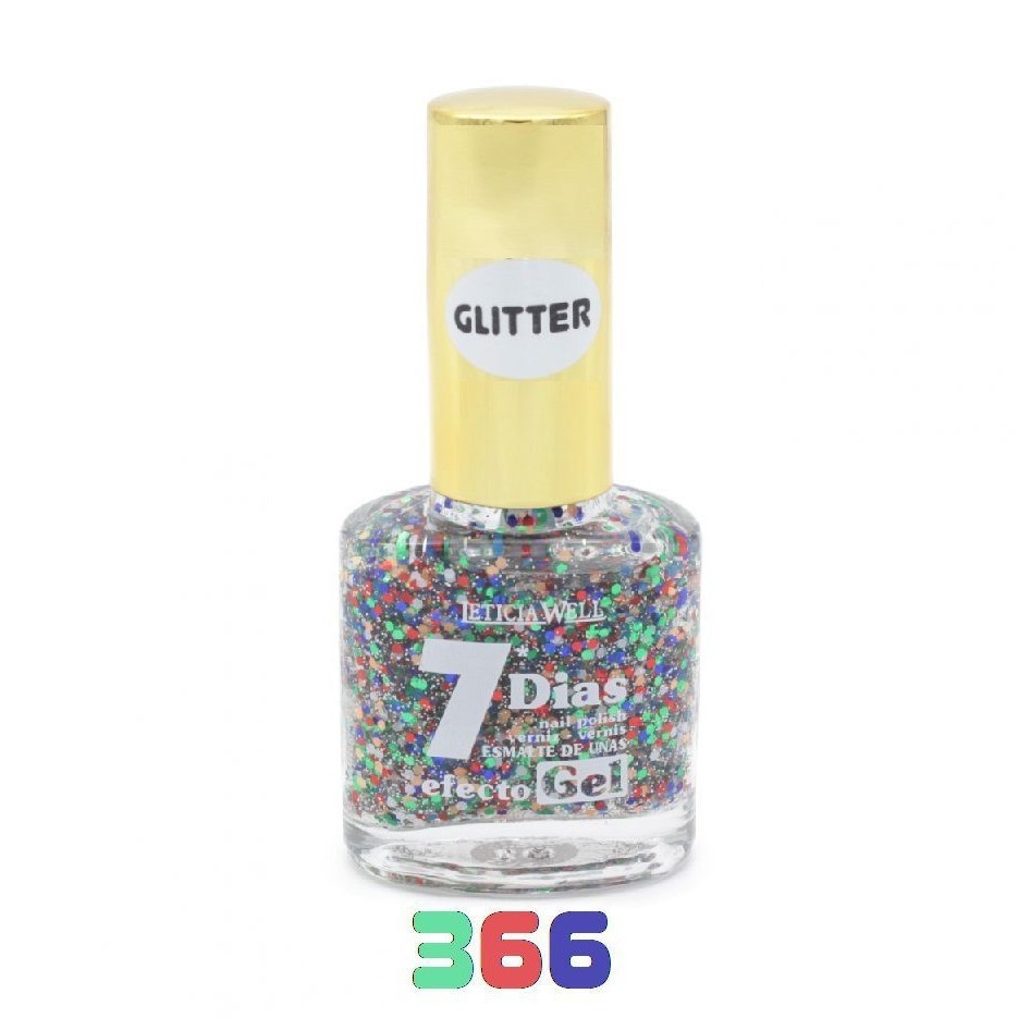 laca de uñas 7 dias efecto gel(0,60 € UNIDAD) PACK 6 LETICIA WELL