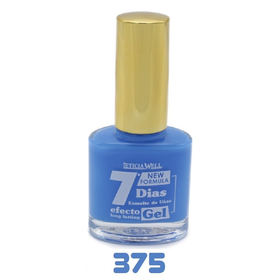 laca de uñas 7 dias efecto gel(0,60 € UNIDAD) PACK 6 LETICIA WELL