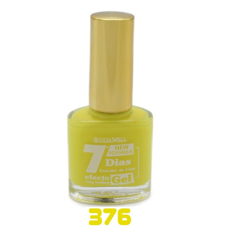 laca de uñas 7 dias efecto gel(0,60 € UNIDAD) PACK 6 LETICIA WELL