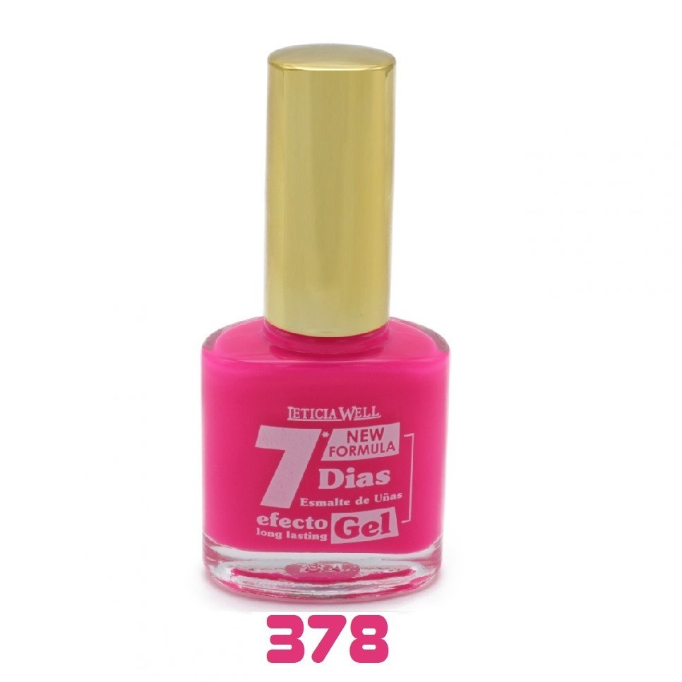 laca de uñas 7 dias efecto gel(0,60 € UNIDAD) PACK 6 LETICIA WELL