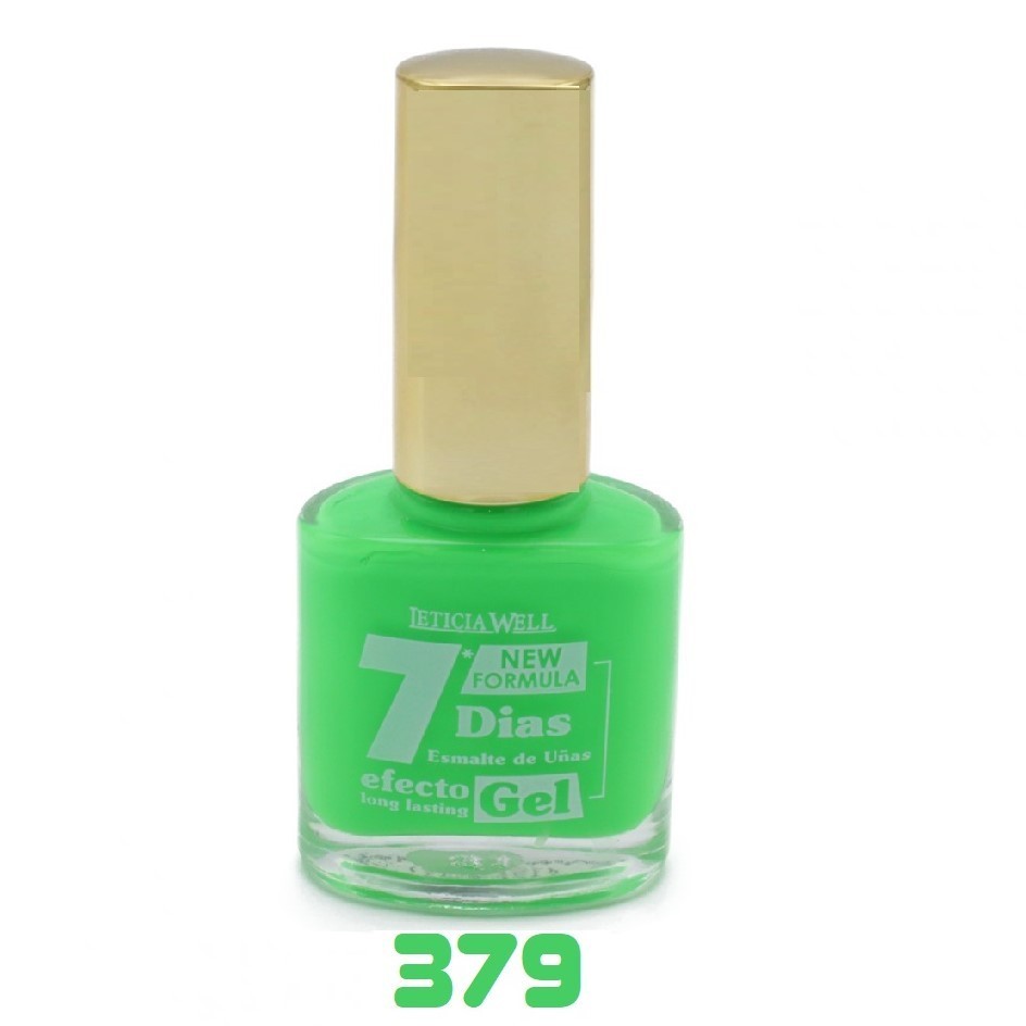 laca de uñas 7 dias efecto gel(0,60 € UNIDAD) PACK 6 LETICIA WELL