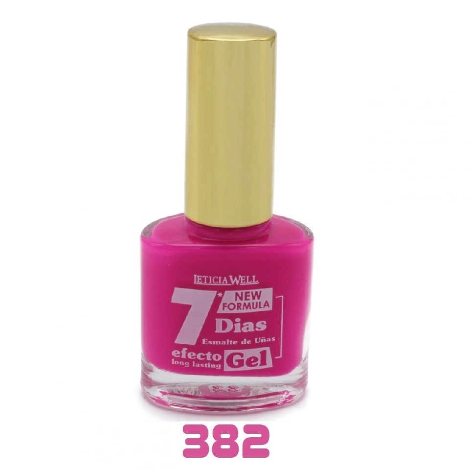 laca de uñas 7 dias efecto gel(0,60 € UNIDAD) PACK 6 LETICIA WELL