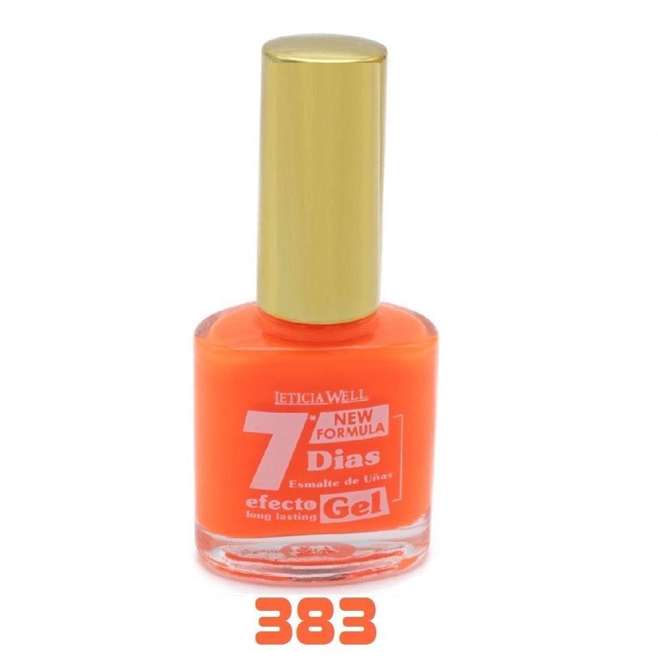 laca de uñas 7 dias efecto gel(0,60 € UNIDAD) PACK 6 LETICIA WELL
