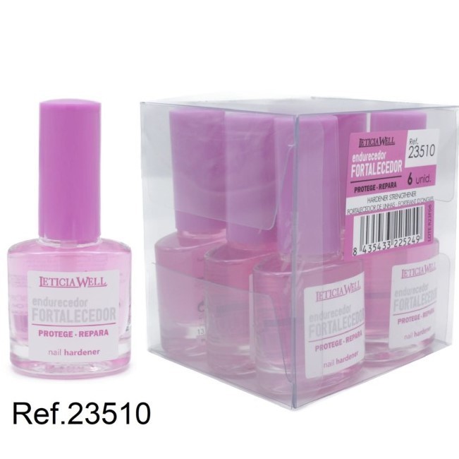 ENDURECEDOR&FORTALECEDOR DE UÑAS (0.65€ UNIDAD) PACK 6 LETICIA WELL