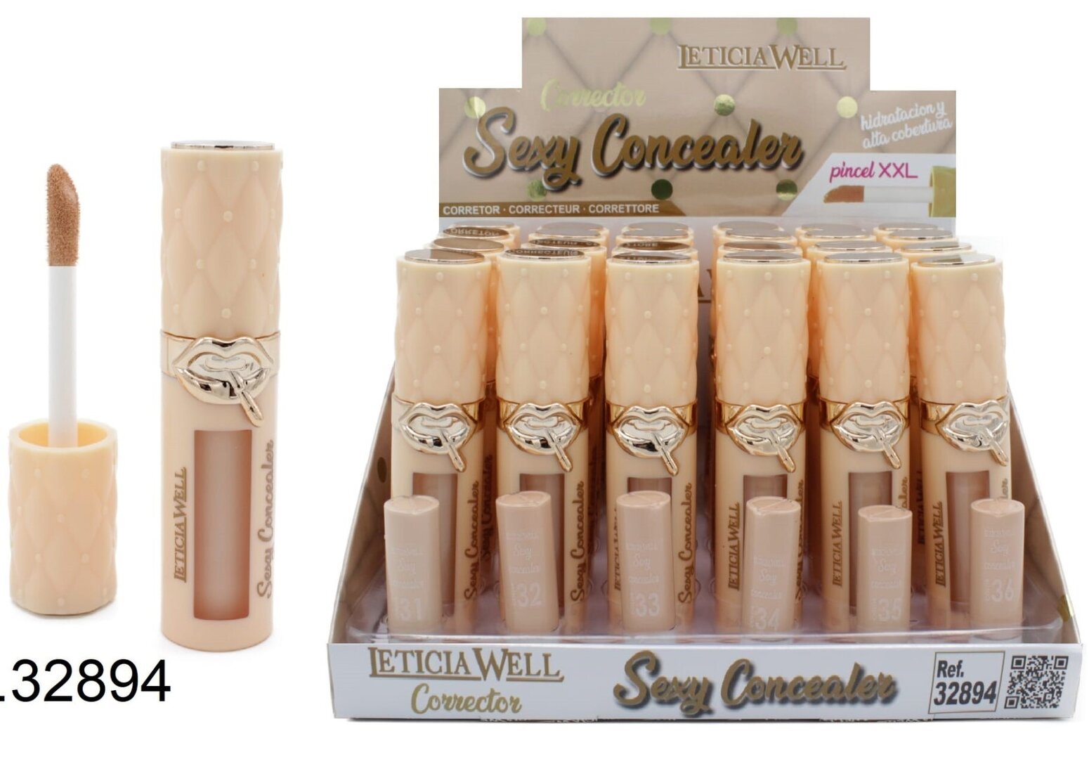 CORRECTOR DE OJERAS (0.95€‚UNIDAD) PACK 24 LETICIA WELL