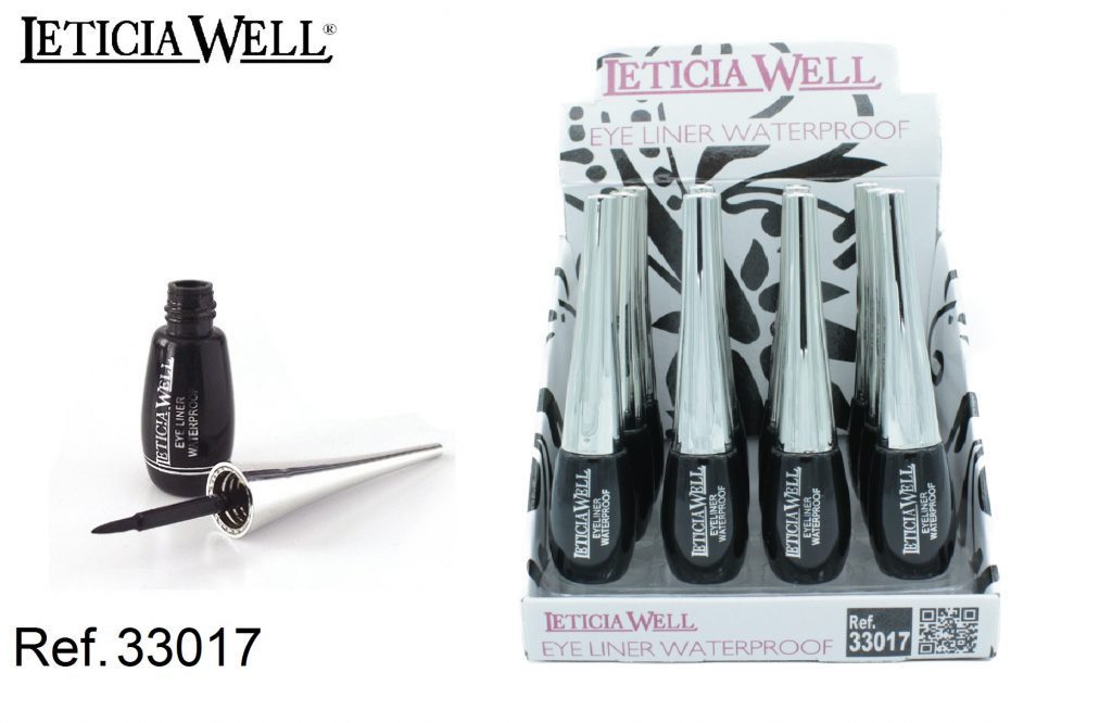 Eye Liner WATERPROOF(0,55 € UNIDAD)PACK 12 LETICIA WELL