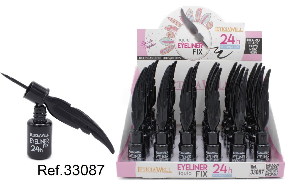 DELINEADOR OJOS NEGRA (0.65€‚ UNIDAD) PACK 24 LETICIA WELL