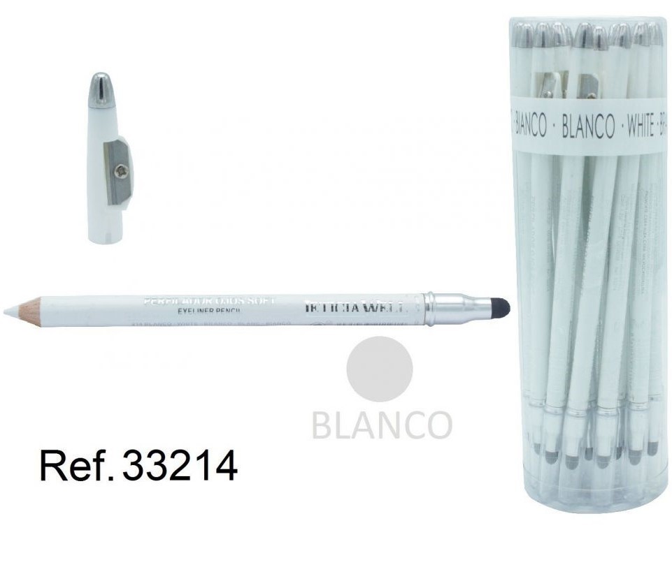 LAPIZ DE OJOS BLANCO (0,49€ UNIDAD) PACK 20 UNIDADES LETICIA WELL
