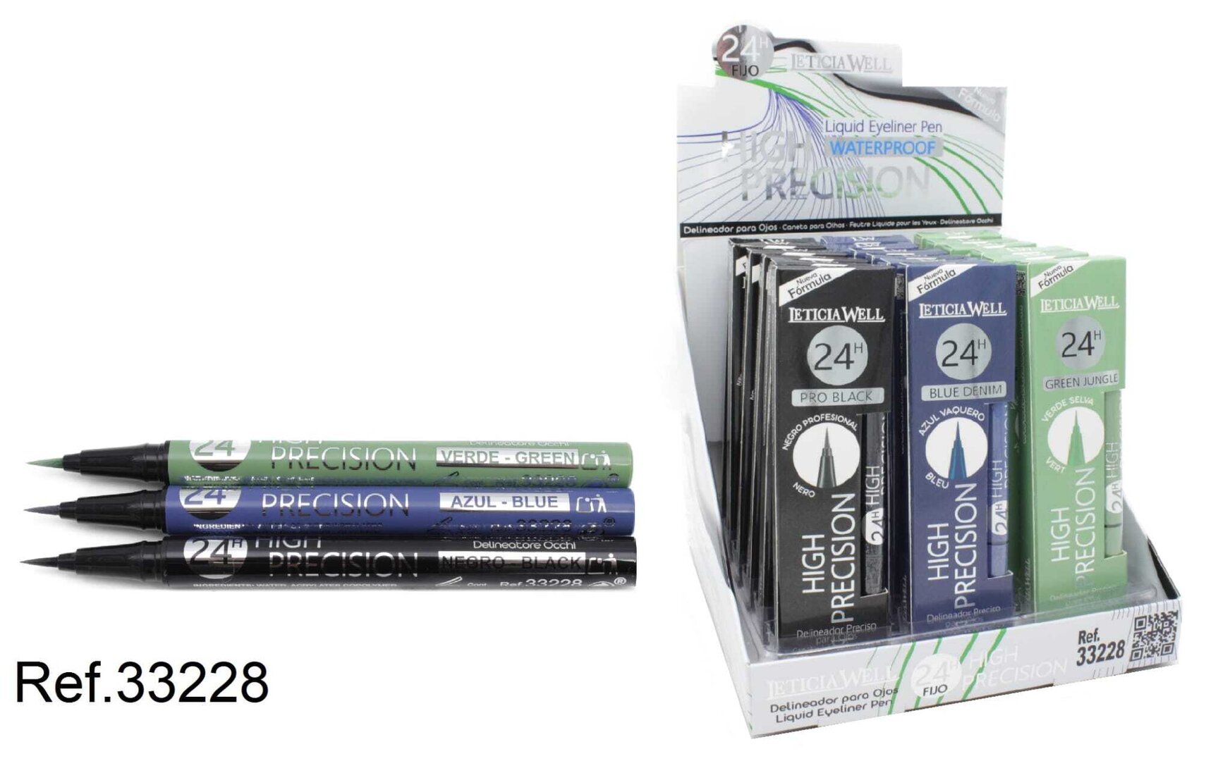 ROTULADOR PARA CEJAS ( 1.35 € UNIDAD) PACK 18 LETICIA WELL