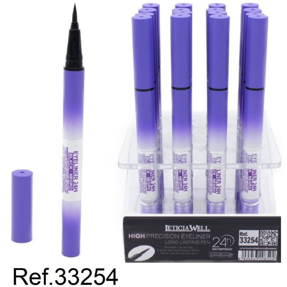 EYELINER ROTULADOR (0,95€‚ UNIDAD)PACK 16 LETICIA WELL
