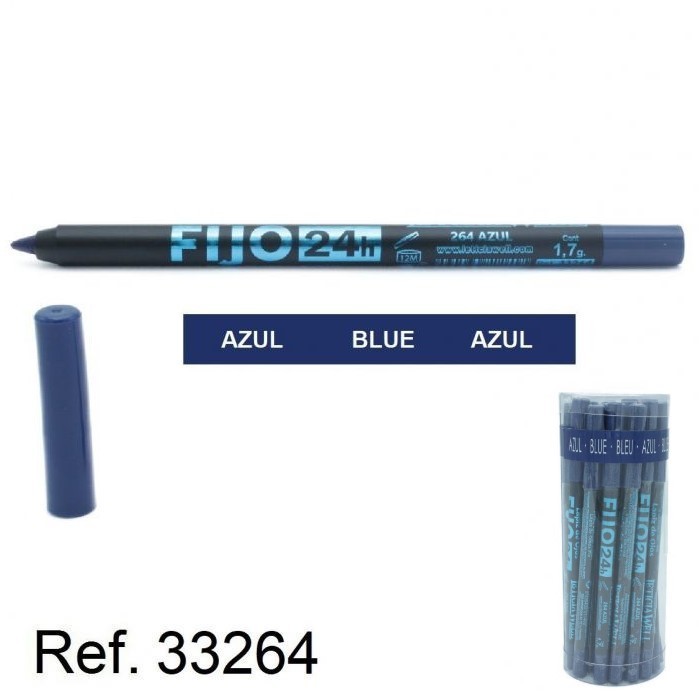 LAPIZ DE OJOS FIJO 24H (0.52€ UNIDAD)PACK 20 LETICIA WELL