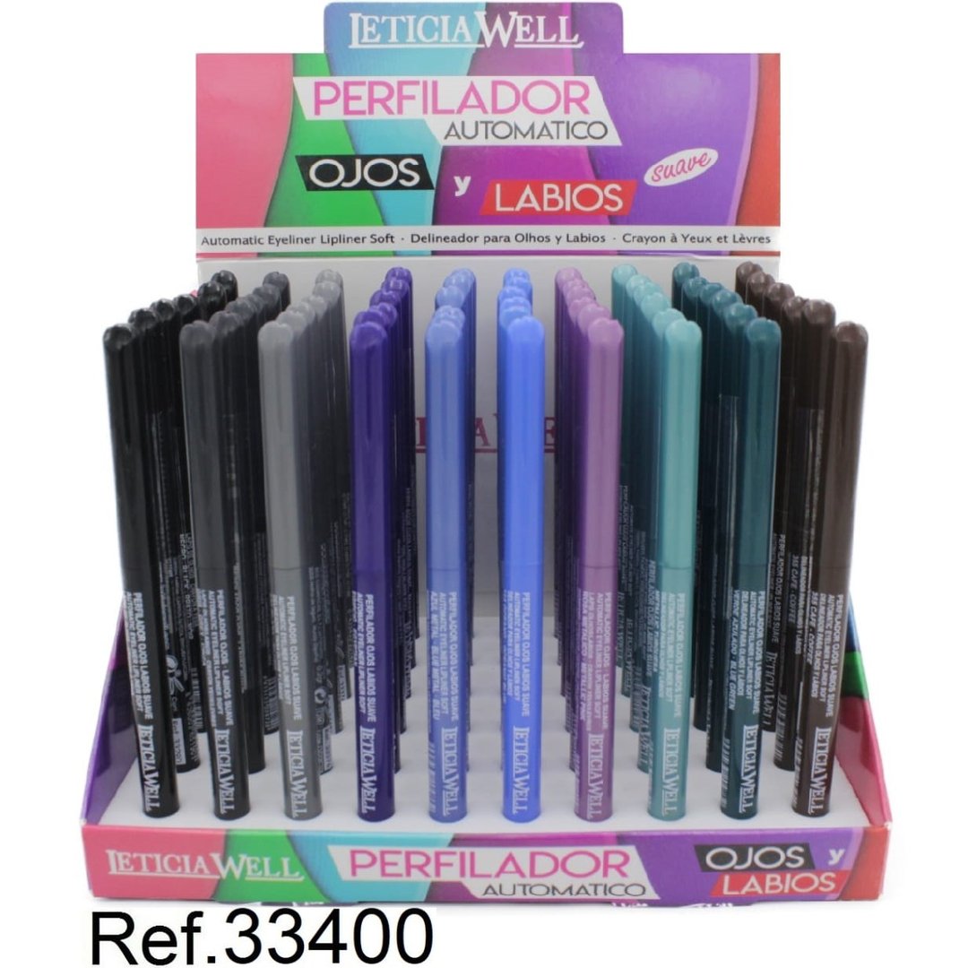Perfilador Ojos Automático Suave (0,35€ UNIDAD) PACK 60 LETICIA WELL