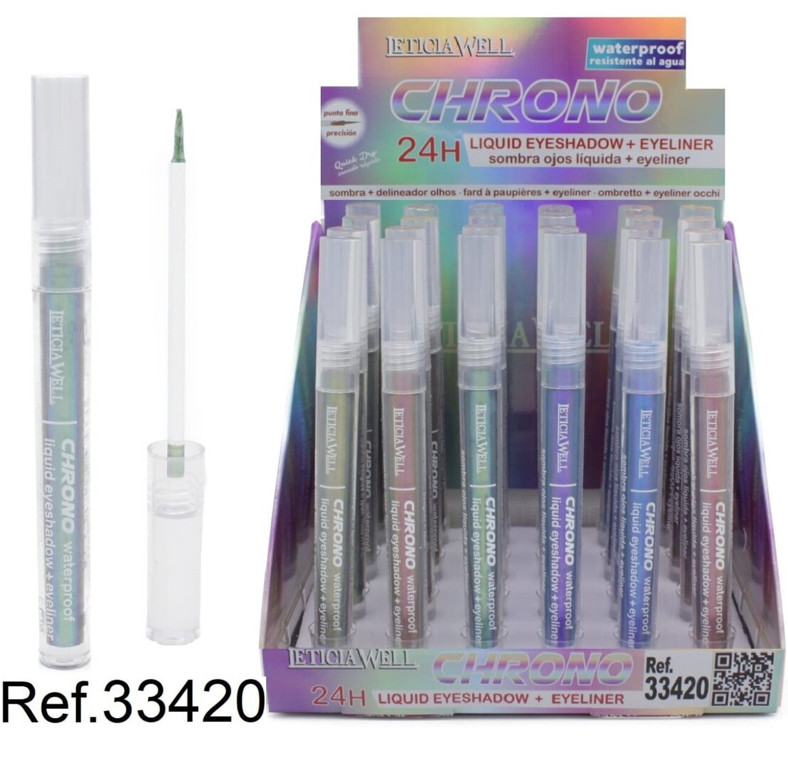 SOMBRA DE OJOS (0.95€ UNIDAD) PACK 24 LETICIA WELL