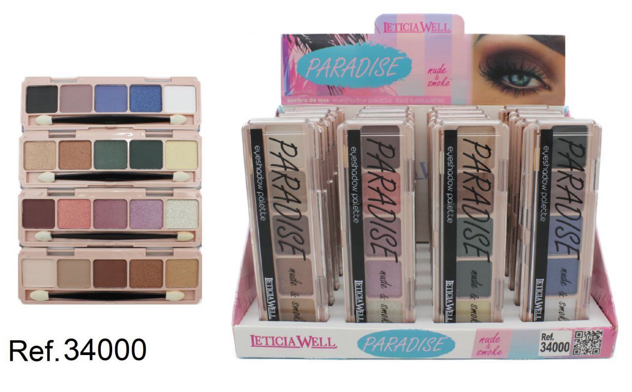 SOMBRA DE OJOS(0.75€ UNIDAD) PACK 24 LETICIA WELL