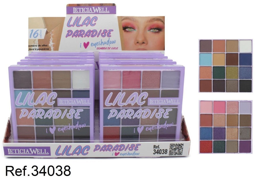 SOMBRA DE OJOS (1.25€ UNIDAD) PACK 12 LETICIA WELL