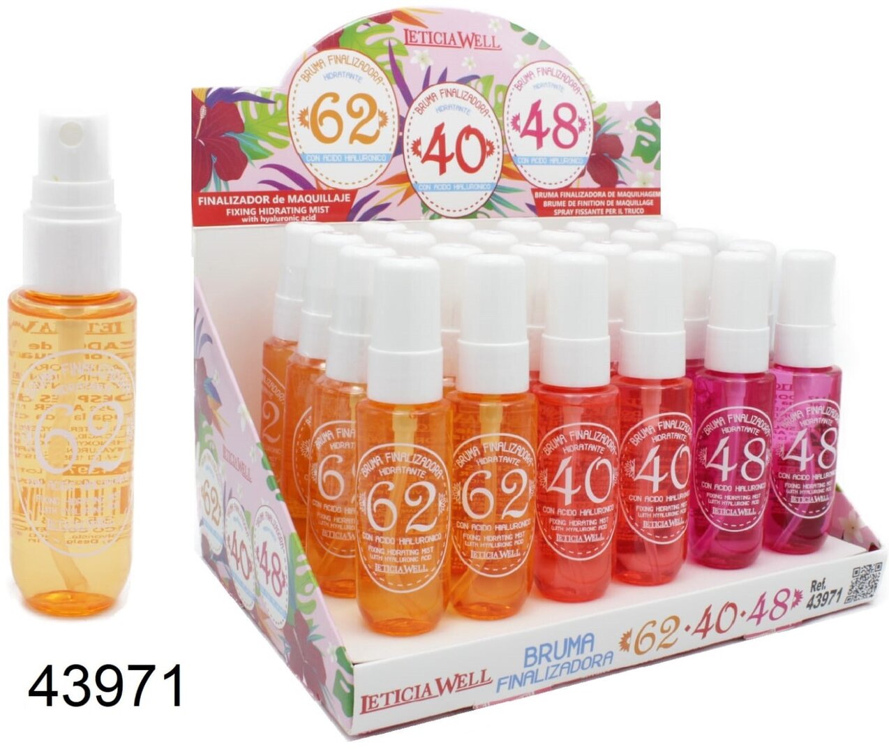 BRUMA FINALIZADOR (0,89 € UNIDAD) PACK 24 LETICIA WELL