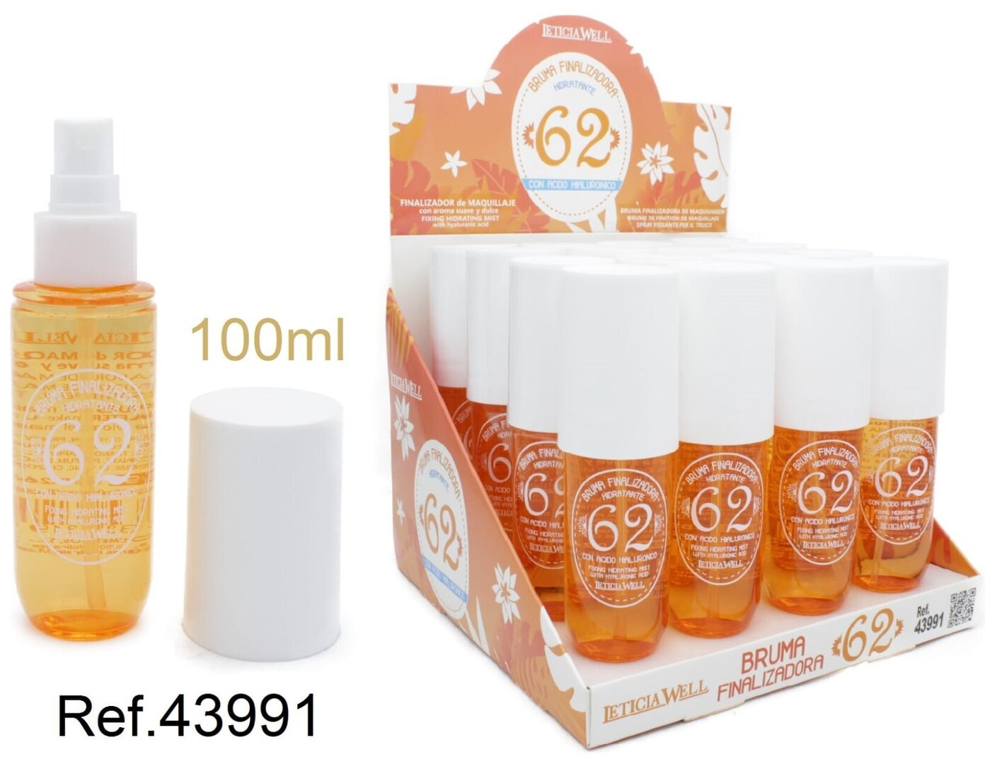 SERUM FINALIZADOR (1,39€ UNIDAD) PACK 16 LETICIA WELL