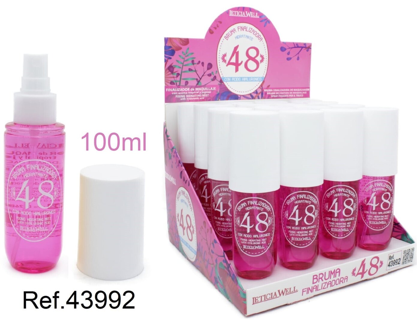SERUM FINALIZADOR (1,39€ UNIDAD) PACK 16 LETICIA WELL