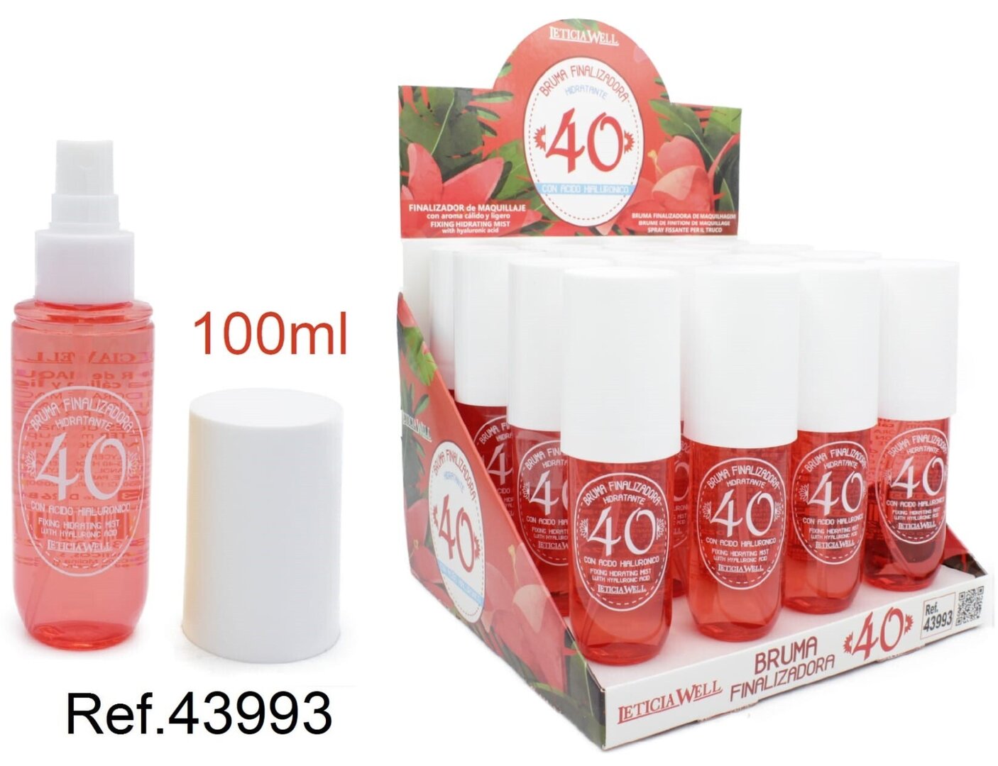 SERUM FINALIZADOR (1,39€ UNIDAD) PACK 16 LETICIA WELL