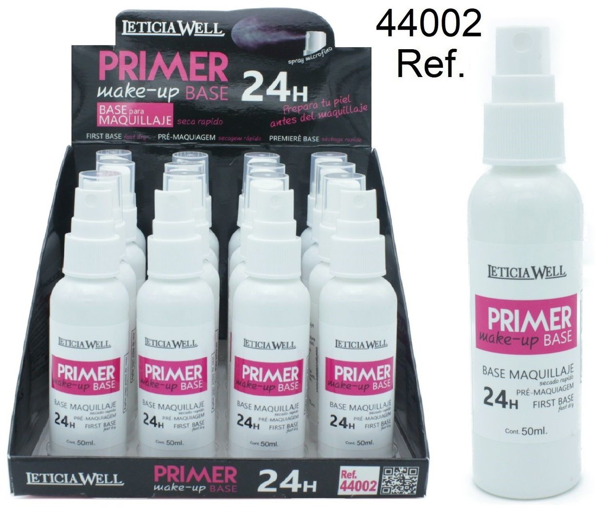 BASE DE MAQUILLAJE MATTE(1,05€ UNIDAD) PACK 16 LETICIA WELL