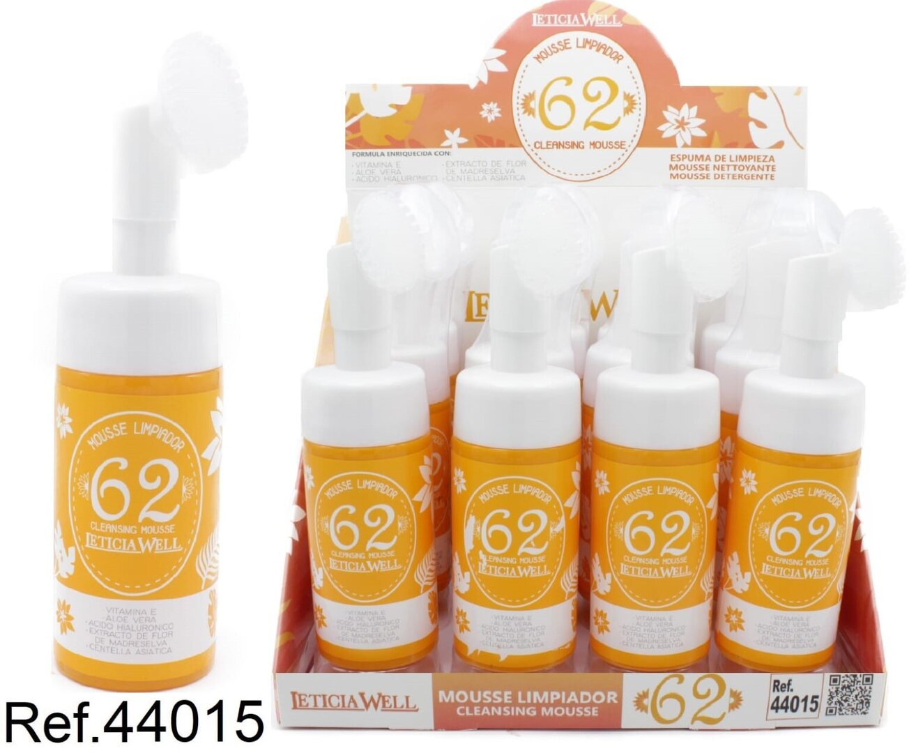 LIMPIADOR FACIAL (1.85€ UNIDAD) PACK 12 LETICIA WELL