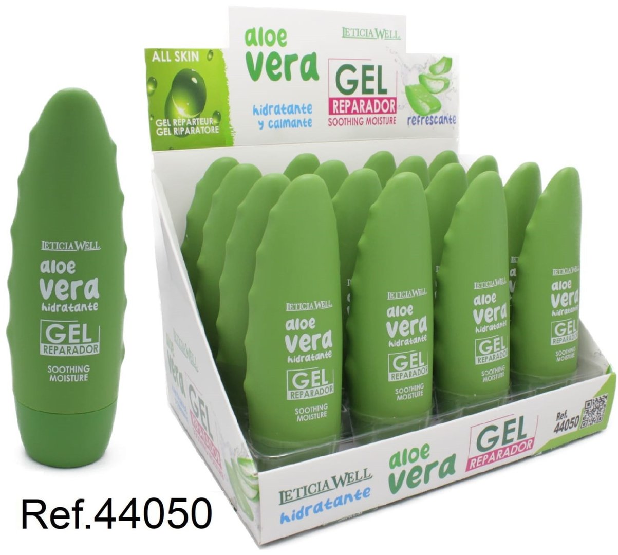 GEL CORPORAL REPARADOR(0.95€ UNIDAD) PACK 16 LETICIA WELL