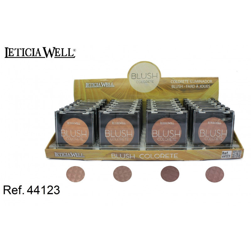 COLORETE ILUMINADOR 5,5GR. (0,65€‚ UNIDAD) PACK 24 LETICIA WELL