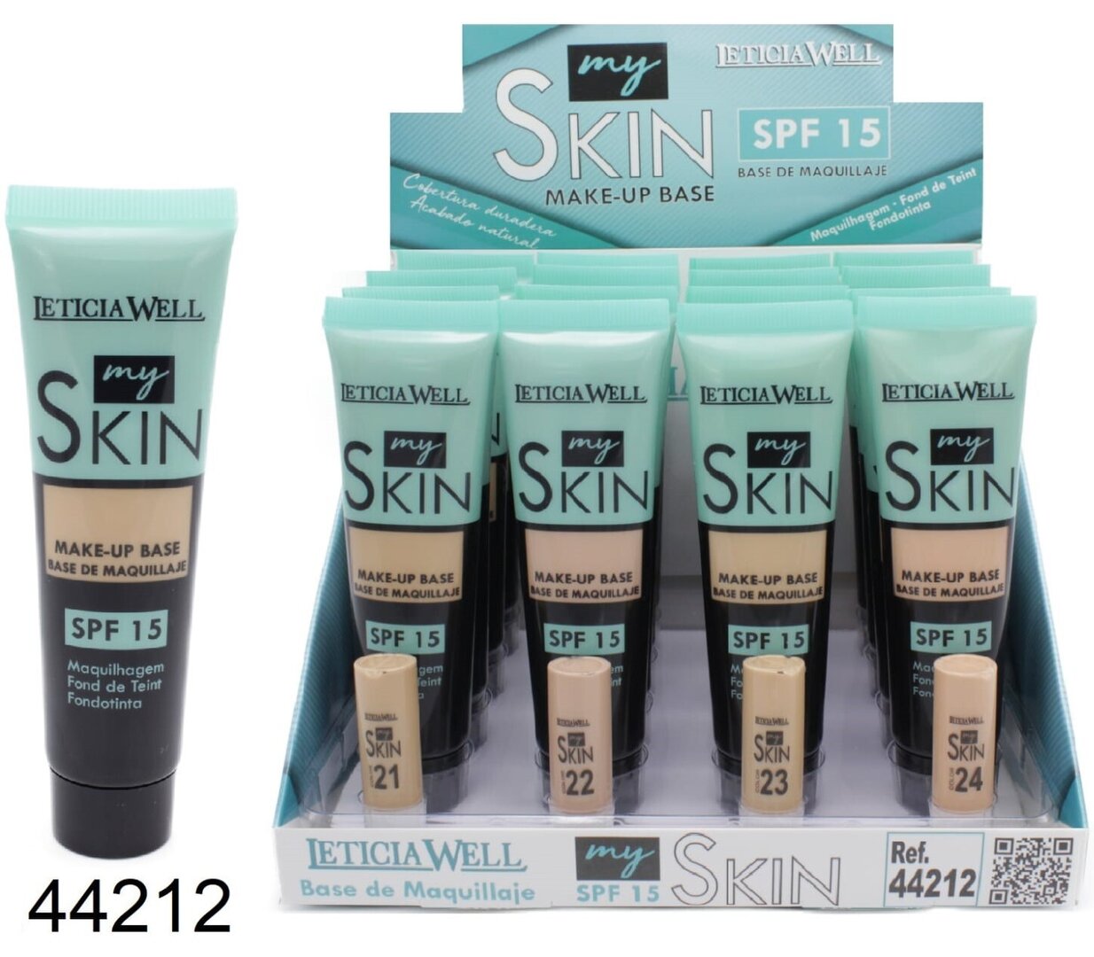MAQUILLAJE (0,79 € UNIDAD) PACK 16 LETICIA WELL