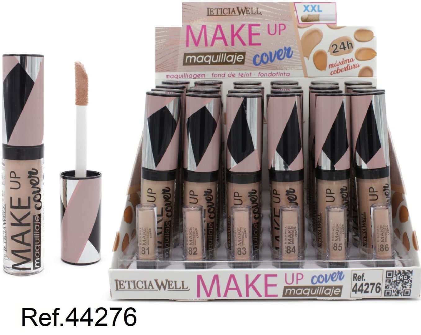 MAQUILLAJE (0,95€ UNIDAD) PACK 24 LETICIA WELL