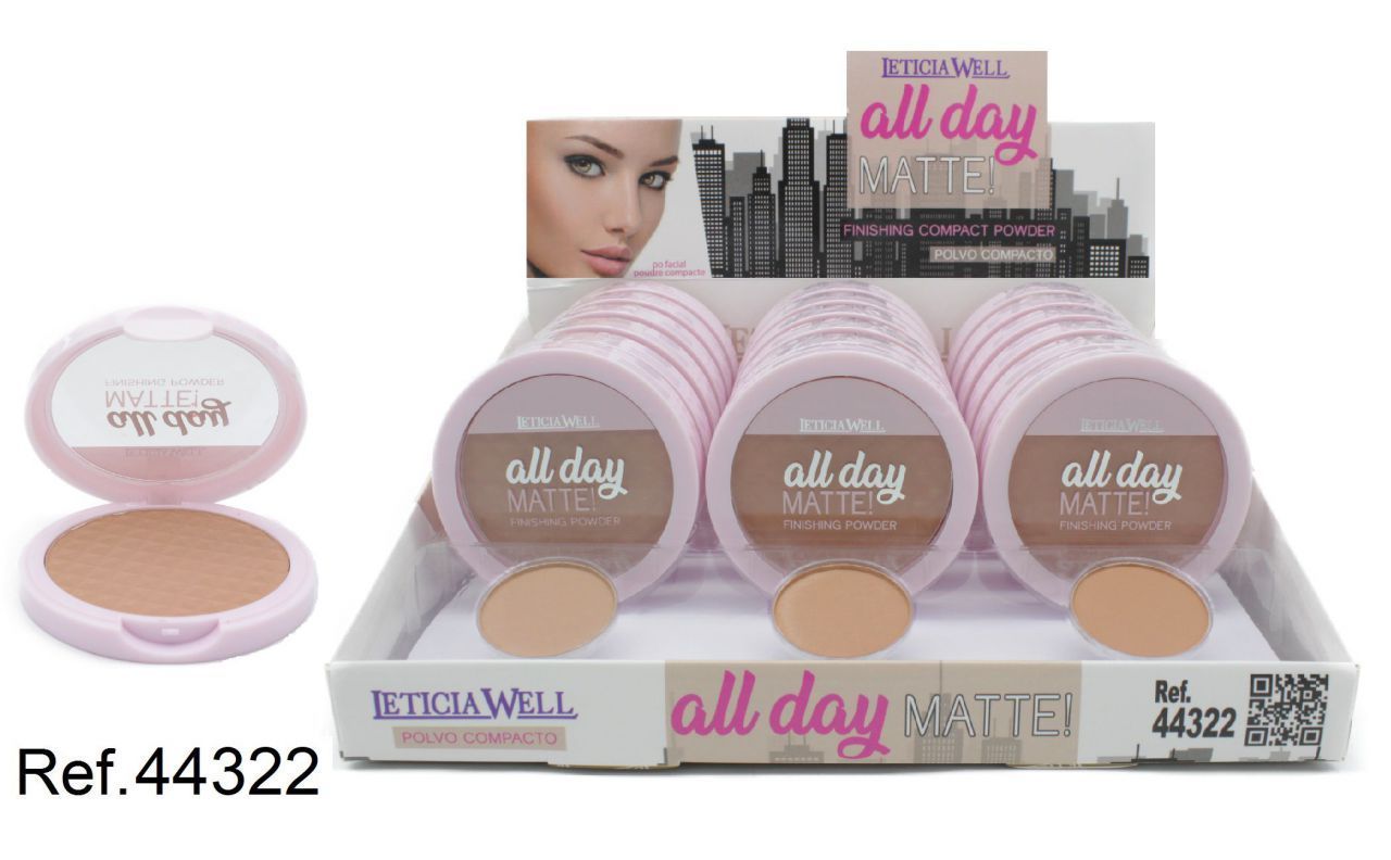 POLVO COMPACTO(0.73€ UNIDAD) PACK 18 LETICIA WELL