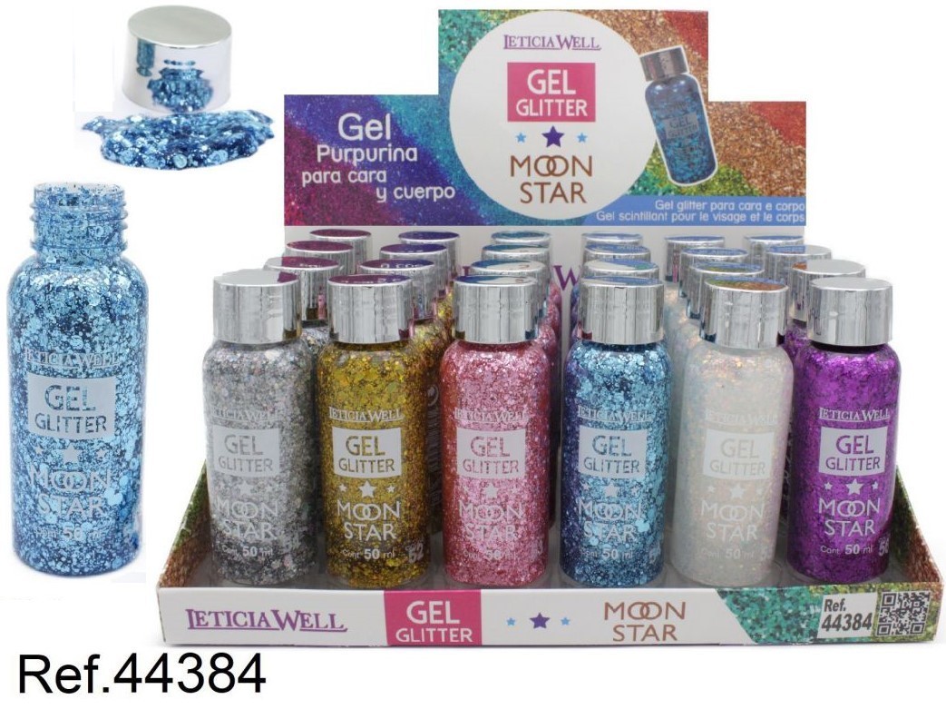 GEL PURPULINA(1.30€‚ UNIDAD) PACK 24 LETICIA WELL