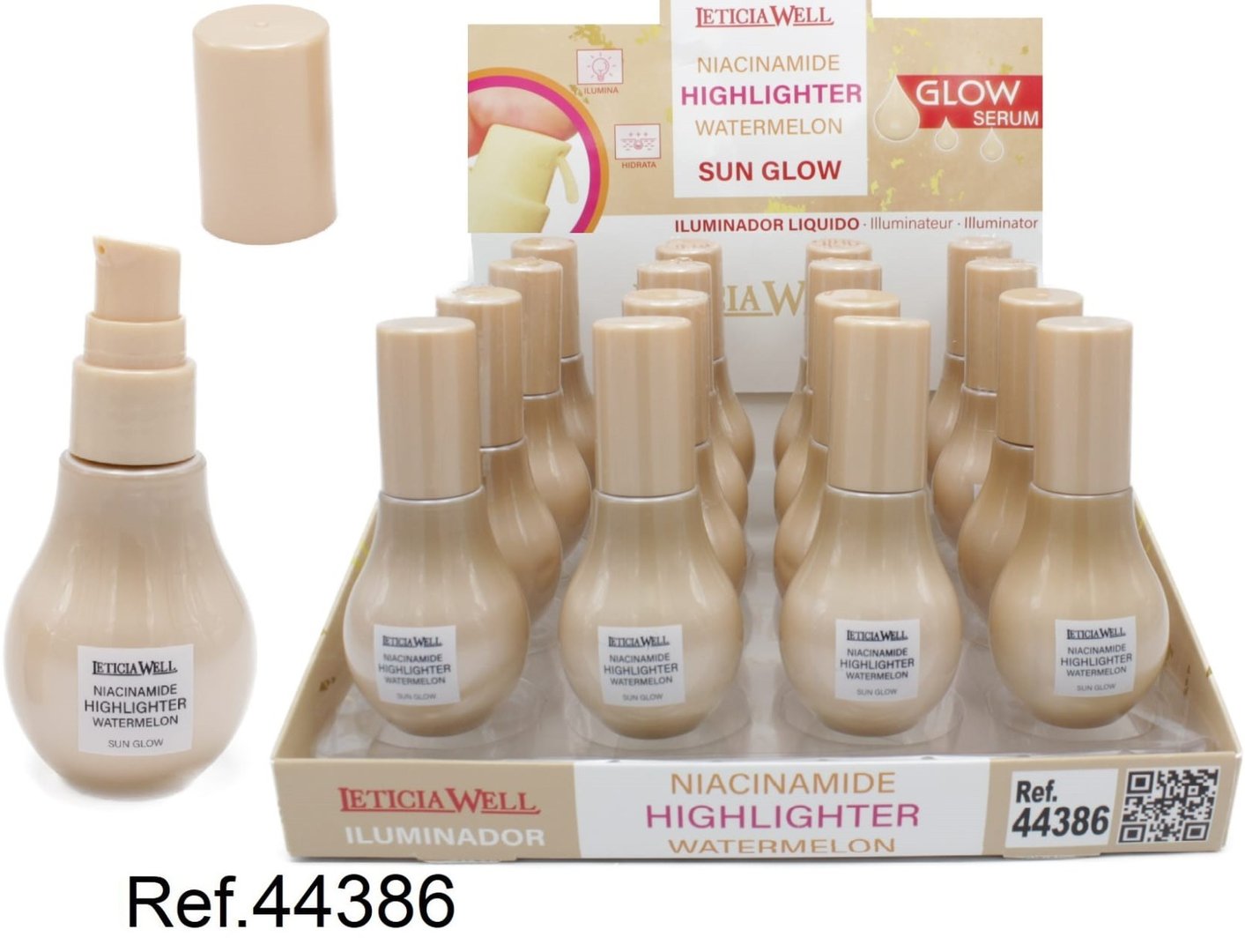 ILUMINADOR LIQUID (1,60 € UNIDAD) PACK 16 LETICIA WELL