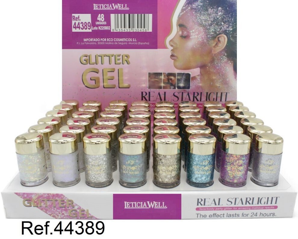 GEL PURPULINA(0,65 €‚ UNIDAD) PACK 48 LETICIA WELL