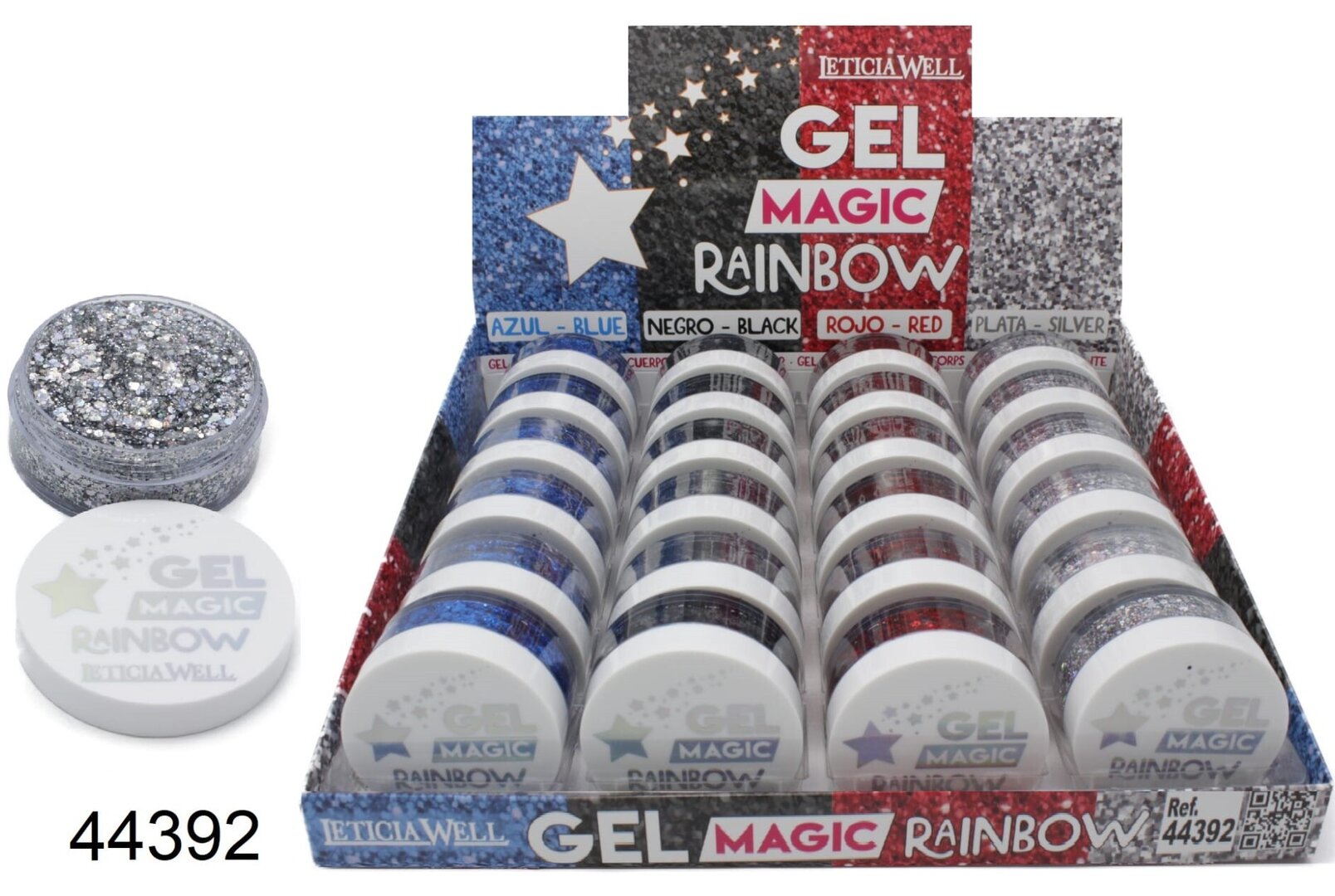 GEL MAGIC (0.95€‚ UNIDAD) PACK 24 LETICIA WELL