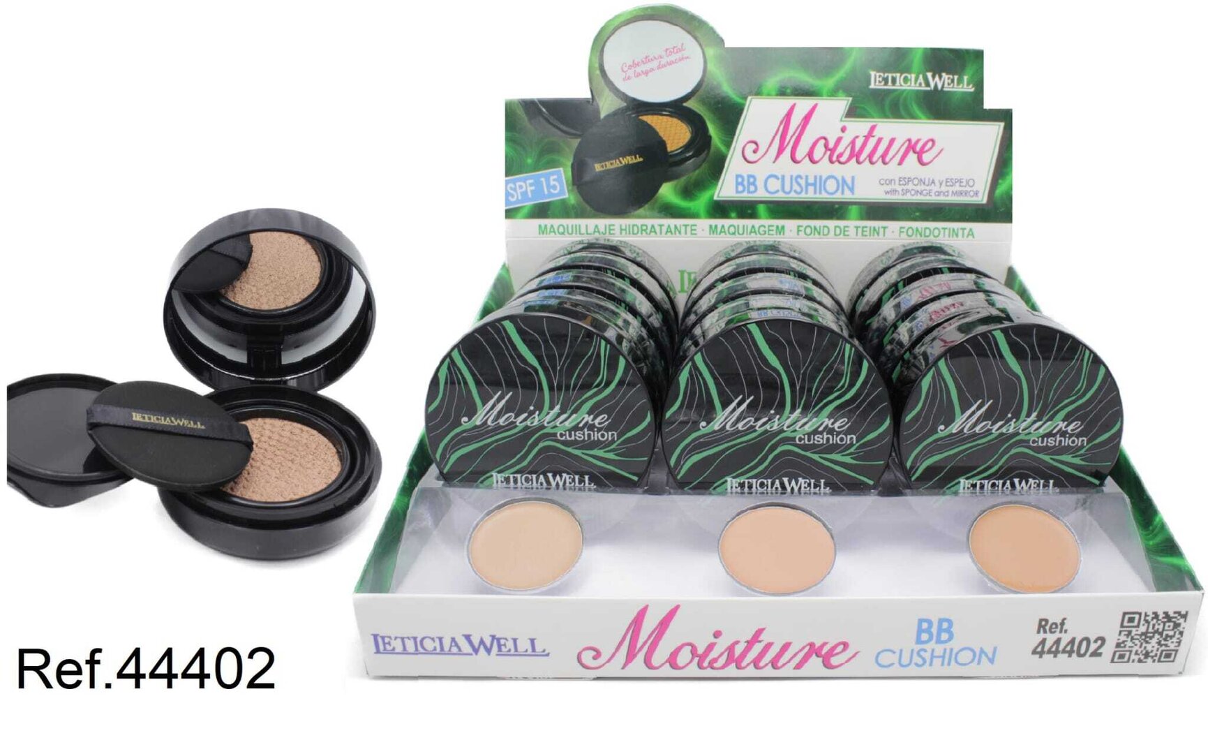 MAQUILLAJE (1,39 € UNIDAD) PACK 15 LETICIA WELL