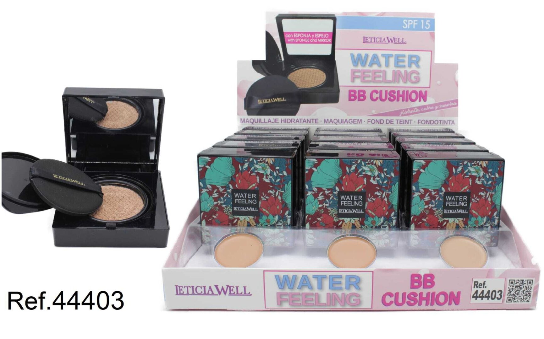 MAQUILLAJE (1,39 € UNIDAD) PACK 15 LETICIA WELL