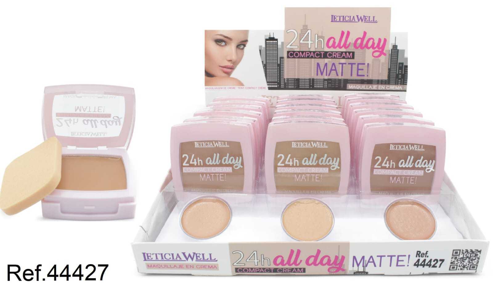MAQUILLAJE EN CREMA (0.85€ UNIDAD) PACK 18 LETICIA WELL