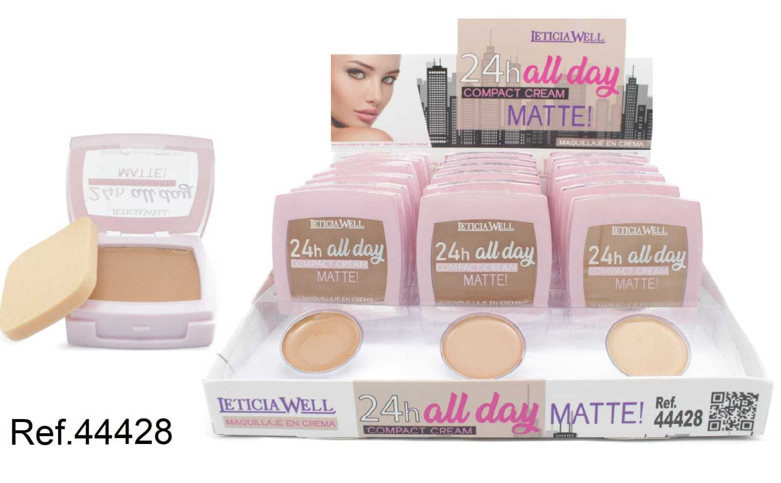 MAQUILLAJE EN CREMA (0.85€ UNIDAD) PACK 18 LETICIA WELL