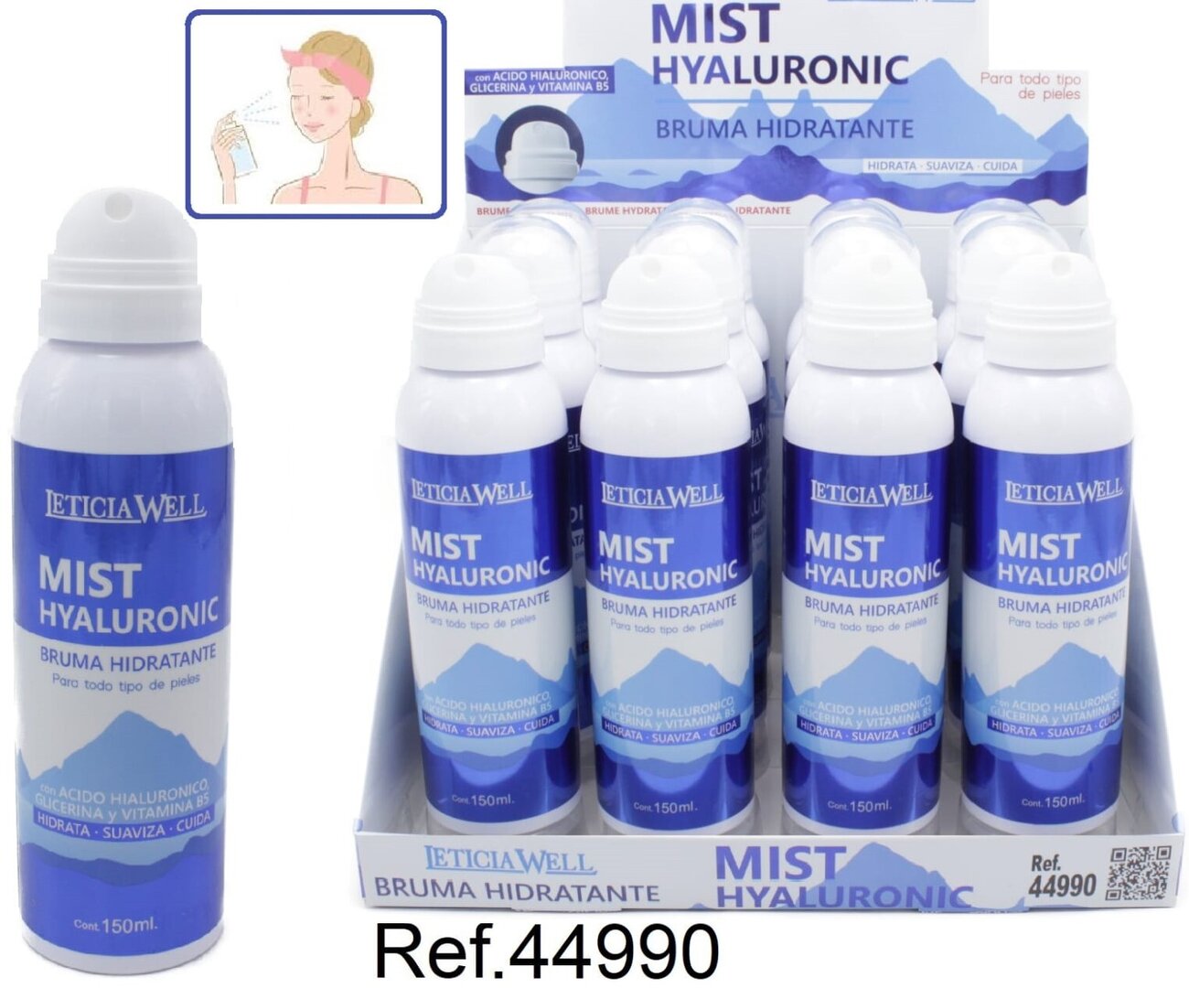 BRUMA(1,39 € UNIDAD) PACK 12 LETICIA WELL